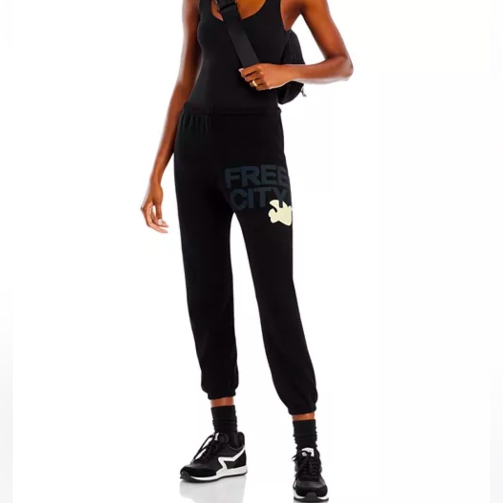 Free City cotton logo Sweatpants